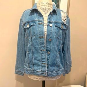 Ashley Mason Star Denim Jacket